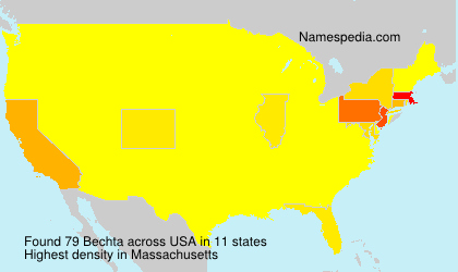 Surname Bechta in USA Surname Bechta in USA