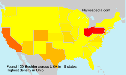 Surname Bechter in USA Surname Bechter in USA