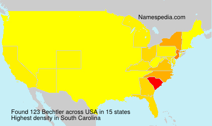 Surname Bechtler in USA Surname Bechtler in USA