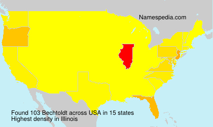Surname Bechtoldt in USA Surname Bechtoldt in USA