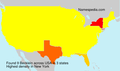 Becklein Becklein