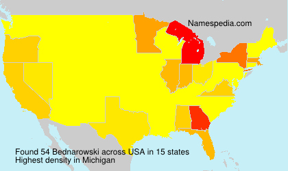 Surname Bednarowski in USA Surname Bednarowski in USA