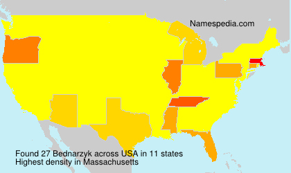 Surname Bednarzyk in USA Surname Bednarzyk in USA