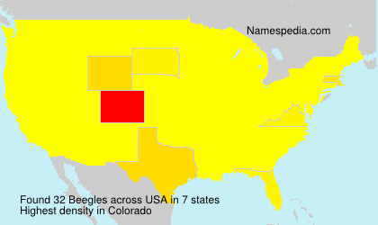 Surname Beegles in USA Surname Beegles in USA