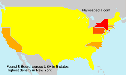 Surname Beerel in USA Surname Beerel in USA