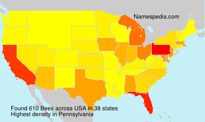 Surname Bees in USA Surname Bees in USA