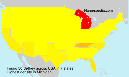 Surname Beffrey in USA Surname Beffrey in USA