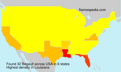 Surname Begault in USA Surname Begault in USA