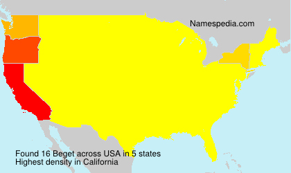 Surname Beget in USA Surname Beget in USA