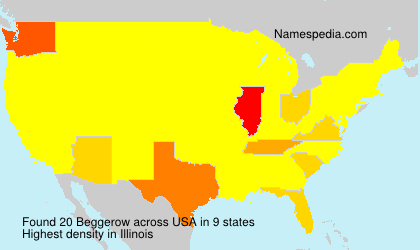 Surname Beggerow in USA Surname Beggerow in USA