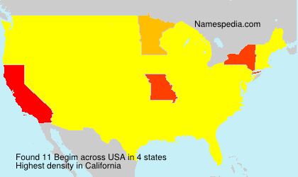 Surname Begim in USA Surname Begim in USA