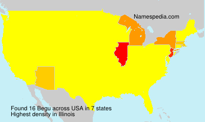 Surname Begu in USA Surname Begu in USA