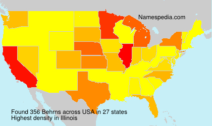 Surname Behrns in USA Surname Behrns in USA