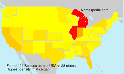 Surname Beilfuss in USA Surname Beilfuss in USA