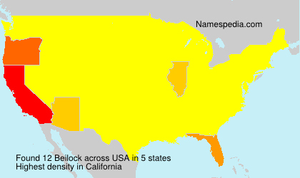 Surname Beilock in USA Surname Beilock in USA