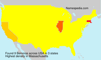 Surname Beinoras in USA