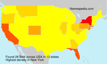 Surname Beitl in USA Surname Beitl in USA