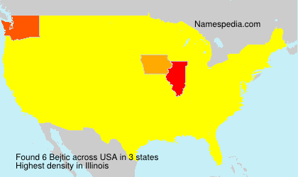 Surname Bejtic in USA Surname Bejtic in USA