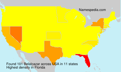 Surname Belalcazar in USA Surname Belalcazar in USA