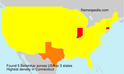Surname Belamkar in USA Surname Belamkar in USA