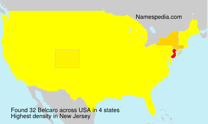 Surname Belcaro in USA Surname Belcaro in USA