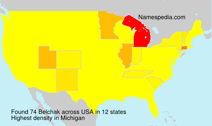 Surname Belchak in USA Surname Belchak in USA
