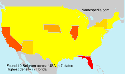 Surname Belgram in USA Surname Belgram in USA