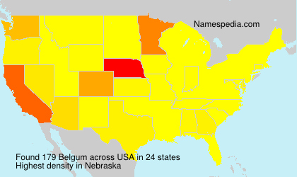 Surname Belgum in USA Surname Belgum in USA