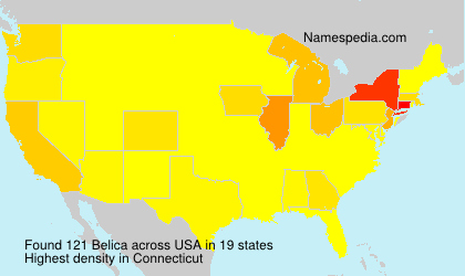 Surname Belica in USA Surname Belica in USA