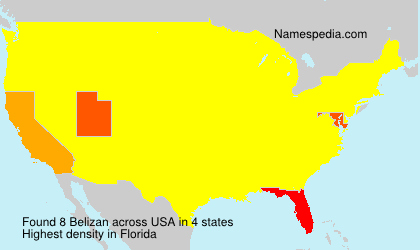 Surname Belizan in USA Surname Belizan in USA