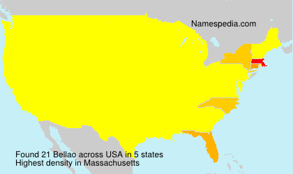 Surname Bellao in USA Surname Bellao in USA