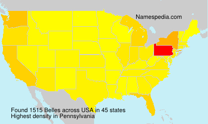 Surname Belles in USA Surname Belles in USA