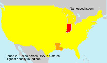 Surname Belleu in USA Surname Belleu in USA