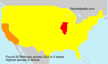 Surname Bellinaso in USA Surname Bellinaso in USA