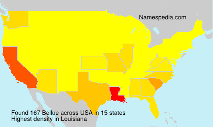 Surname Bellue in USA Surname Bellue in USA