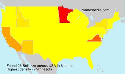 Surname Belluzzo in USA Surname Belluzzo in USA