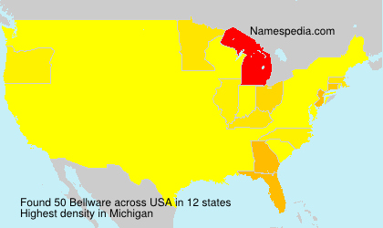 Surname Bellware in USA Surname Bellware in USA