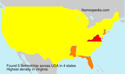 Surname Belmokhtar in USA Surname Belmokhtar in USA
