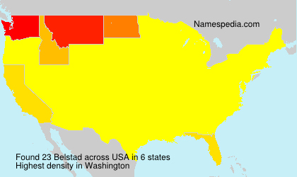Surname Belstad in USA Surname Belstad in USA