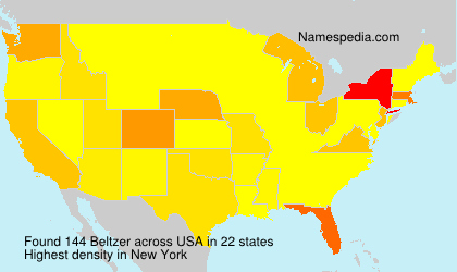 Surname Beltzer in USA Surname Beltzer in USA
