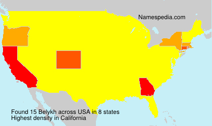 Surname Belykh in USA Surname Belykh in USA