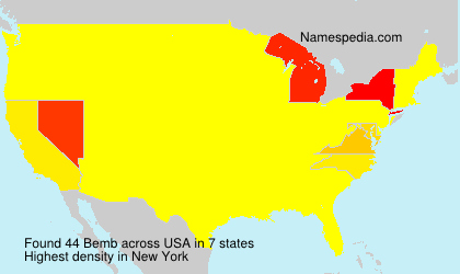 Surname Bemb in USA Surname Bemb in USA
