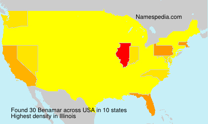 Surname Benamar in USA Surname Benamar in USA