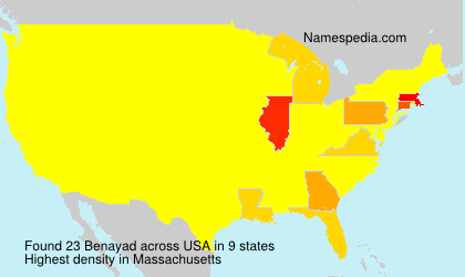 Surname Benayad in USA Surname Benayad in USA