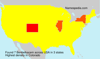 Surname Benbelkacem in USA Surname Benbelkacem in USA