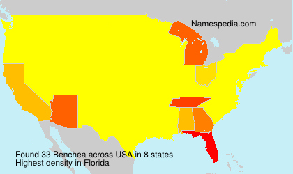 Surname Benchea in USA Surname Benchea in USA