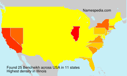 Surname Bencheikh in USA