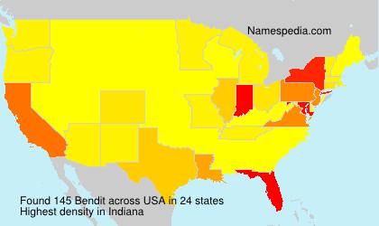 Surname Bendit in USA Surname Bendit in USA