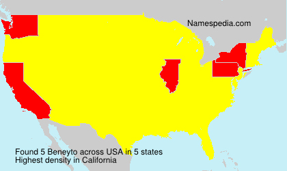 Surname Beneyto in USA Surname Beneyto in USA