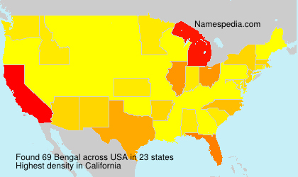 Surname Bengal in USA Surname Bengal in USA